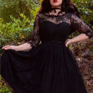 micheline pitt Lfen mourning dress